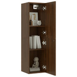 Wall-mounted TV Cabinet Brown Oak 30.5x30x110 cm 826680
