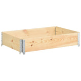 Raised Bed 50x100 cm Solid Pine Wood 3055164