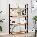 Floating Shelves 4 pcs 80x20x4 cm Oil Finished Solid Wood Acacia 3279586