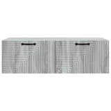 Wall-Mounted TV Cabinet Grey Sonoma 98 x 41 x 30 cm 898701