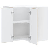 Kitchen Wall Corner Cabinet Lucca Old Wood Engineered Wood 853865