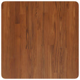 Square Table Top Dark Brown 60x60x2.5cm Treated Solid Wood Oak 343044