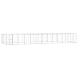 Outdoor Dog Kennel Galvanised Steel 53.24 m 3082322