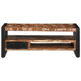 Coffee Table Multicolour 90x50x36 cm Solid Wood Reclaimed 4013558