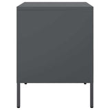 Bedside Cabinets 2 pcs Anthracite 36x39x50.5 cm Steel 842927