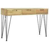 Console Table 120x35x76 cm Solid Teak 244573