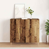 Sideboard Old Wood 90 x 34 x 80 cm Engineered Wood 869076