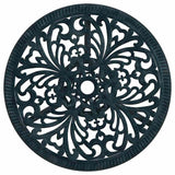 Garden Bistro Set 3 pcs Green Aluminium 42002393