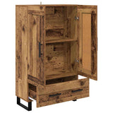 Highboard Old Wood 69.5 x 31 x 115 cm Engineered Wood 882586
