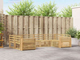 Outdoor Sofa Set 6 pcs White 245 x 132.5 x 73 cm 3392399