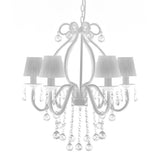 Chandelier with 2300 Crystals White 60338