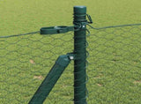 Welded Wire Fence with Concrete Base 25 x 1 m 3353517