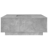 ZNTS Coffee Table Concrete Grey 100x100x40 cm Engineered Wood 3284052