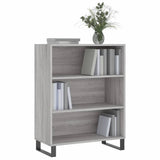 Shelf Cabinet Grey Sonoma 69.5x32.5x90 cm Engineered Wood 828394