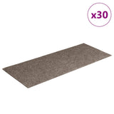 Stair Mats Self-adhesive 30 pcs 60x25 cm Beige Rectangular 3365712