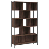 Bookcase Brown Oak 102x28x172 cm Engineered Wood 3213661