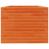Garden Planter Wax Brown 90x60x45.5 cm Solid Wood Pine 847280