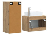 Bathroom Furniture Set 2 pcs Artisan Oak 33 x 34.5 x 100 cm 3406132