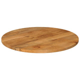 Table Top 80x2.5 cm Round Solid Wood Mango 370078