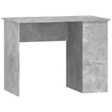 Desk Concrete Grey 100x55x75 Engineered Wood 823028