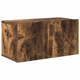10 Piece TV Cabinet Set Smoked Oak Engineered Wood 3120305