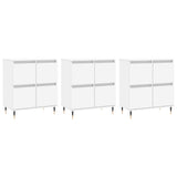 Sideboards 3 pcs White Engineered Wood 3190189