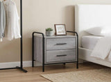 Bedside Cabinet Grey Sonoma 40 x 30 x 50 cm Engineered Wood 8013488