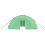 Greenhouse with Steel Frame Green 36 m² 6x6x2.85 m 3188106