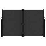 Retractable Side Awning Black 160x1200 cm 4004819