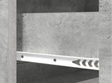 Drawer Cabinet Concrete Grey 66 x 34.5 x 92 cm Engineered Wood 894378