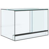 Terrarium with Storage Transparent 60 x 40 x 40 cm Glass 42020391