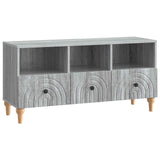 TV Cabinet Grey Sonoma 102 x 34.5 x 50 cm Engineered Wood 894221