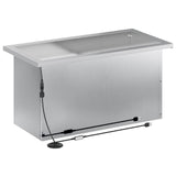 Garden Planter with LED Silver 30 x 60 x 30 cm Galvanised Steel 8008094