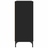 Sideboard with Drawer Black 79.5 x 33 x 82 cm Engineered Wood 883435