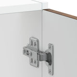Sink Base Cabinet "Kalmar" Smoked Oak 60x46x81,5 cm Engineered Wood 853442