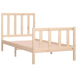 Bed Frame without Mattress 90x190 cm Single Solid Wood 3105190