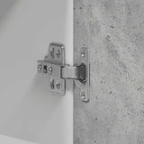 Kitchen Wall Cabinet Concrete Grey 60x31x60 cm Engineered Wood 861228