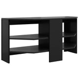 Corner TV Cabinet 102 x 40.5 x 45 cm Black Engineered Wood 889776