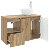 Bathroom Furniture Set 2 pcs Artisan Oak Engineered Wood 3404033