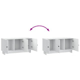 TV Cabinet White 99 x 34.5 x 50 cm Engineered Wood 894025