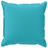 Cushion Cover 6 pcs HOUTEN Turquoise 80 x 80 cm Polyester 921740