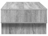 Coffee Table Grey Sonoma 100 x 46 x 35 cm Engineered Wood 8000241