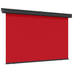 ZNTS Balcony Side Awning 165x250 cm Red 317859