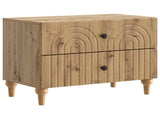 Bedside Cabinet Artisan Oak 62 x 34.5 x 48 cm Engineered Wood 894094