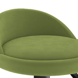 Bar Stools 2 pcs Light Green Velvet 333603