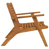 Garden Chair Brown Solid acacia wood Standard Durable 316252