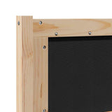 Headboard Other Brown 120 cm Solid pine wood 878965