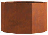 Planter Rusty 60 x 60 x 50 cm Weathering Steel 883765