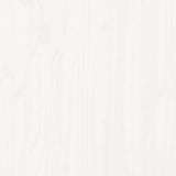 Day Bed without Mattress White 75x190 cm Small Single Solid Wood Pine 842883