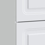 Bedside Cabinet White 62 x 34.5 x 44.5 cm Engineered Wood 895695
